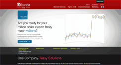 Desktop Screenshot of excela.com