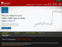 Tablet Screenshot of excela.com